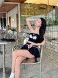  SET VÁY XẾP LI ÁO ÓNG - TH 