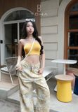  QUẦN JEAN HỌA TIẾT HOA Q031 - TH 
