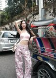  QUẦN JEAN HỌA TIẾT HOA Q031 - TH 