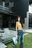  QUẦN JEAN SUÔNG HOA CÚC - TH 