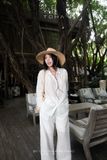  SET ÁO SƠ MI QUẦN SUÔNG THÔ CAO CẤP - TH 
