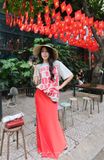  Set Áo Tay Ngắn In Losi Chân Váy Dài Đuôi Cá 