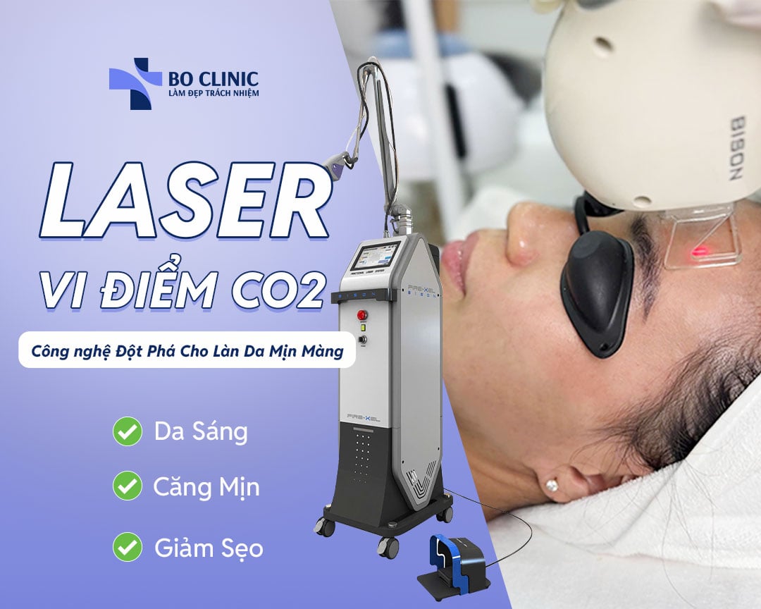  Laser Vi Điểm CO2 – Công Nghệ Đột Phá Cho Làn Da Mịn Màng 
