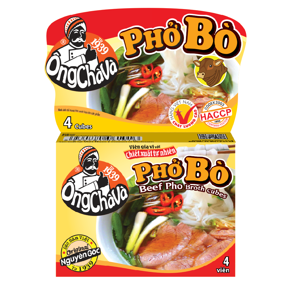  Beef Pho Broth Cubes 75g 