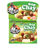  Lốc 12 Hộp - Viên Gia Vị Súp Chay 75g 