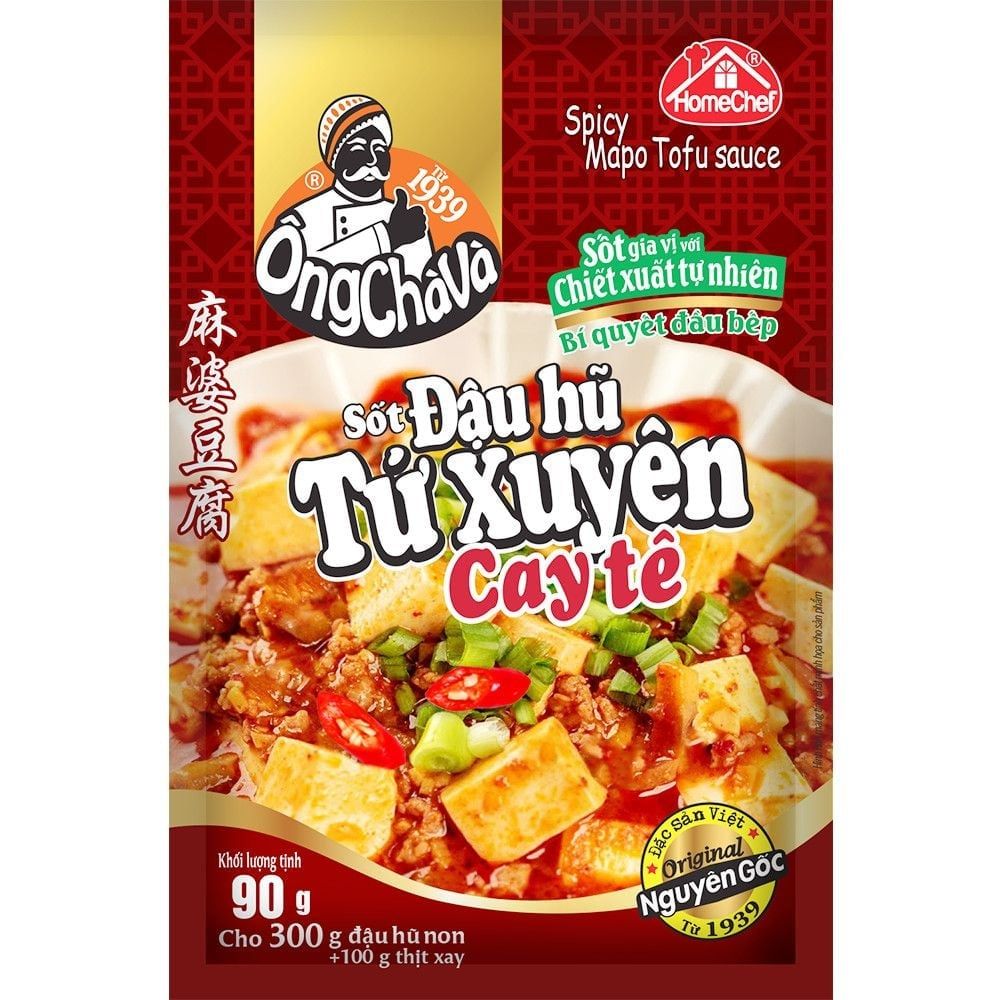  Spicy Mapo Tofu Sauce 90 gram Ong Cha Va 