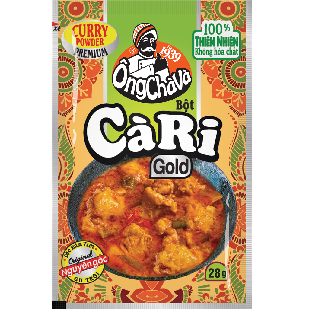  Bột Cà Ri Gold 28gr 