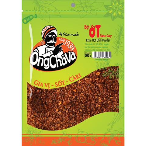  Extra Hot Chili Powder 500g (Crushed ) 