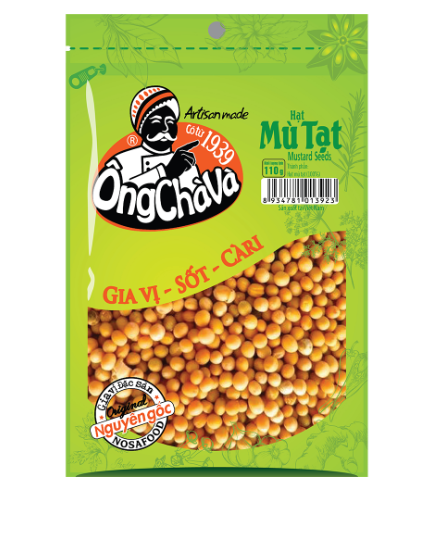  OngChaVa Yellow Mustard Seeds 110gr 