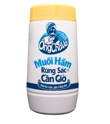  OngChaVa Steamed Rung Sac Can Gio Salt 200g 