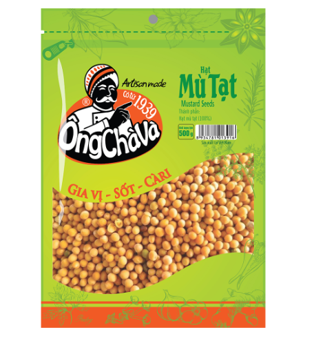  OngChaVa Yellow Mustard Seeds 500gr 
