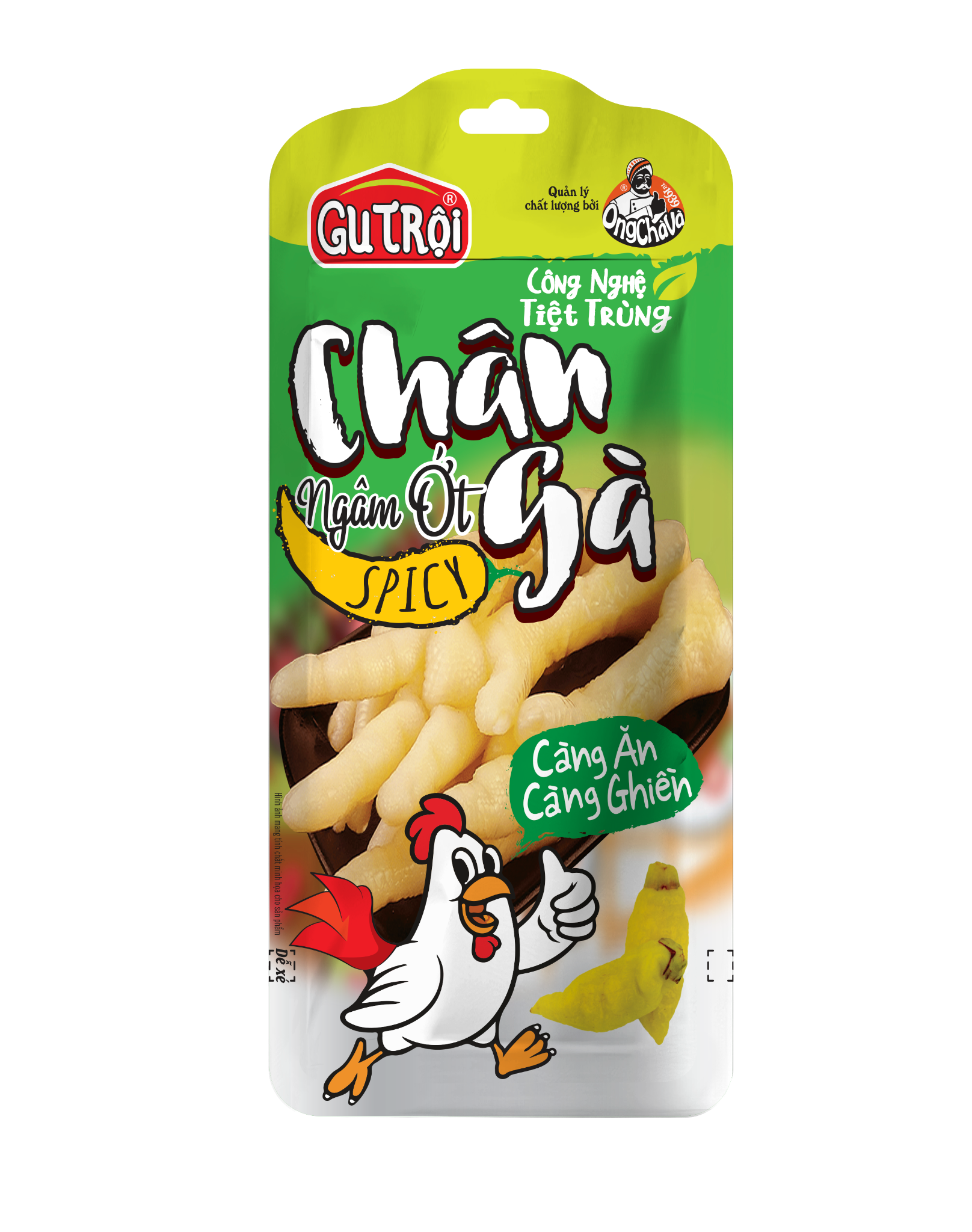  Chili Marinated Chicken Feet 33gr 