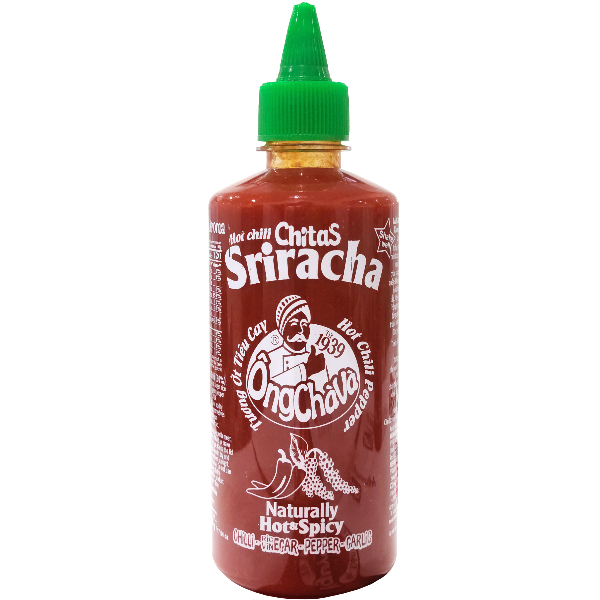  Chitas Sriracha Chili Sauce Ong Cha Va 500g 