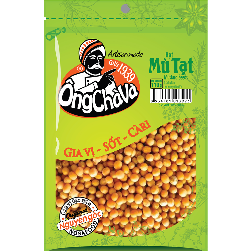  Hạt Mù Tạt Vàng 110g 
