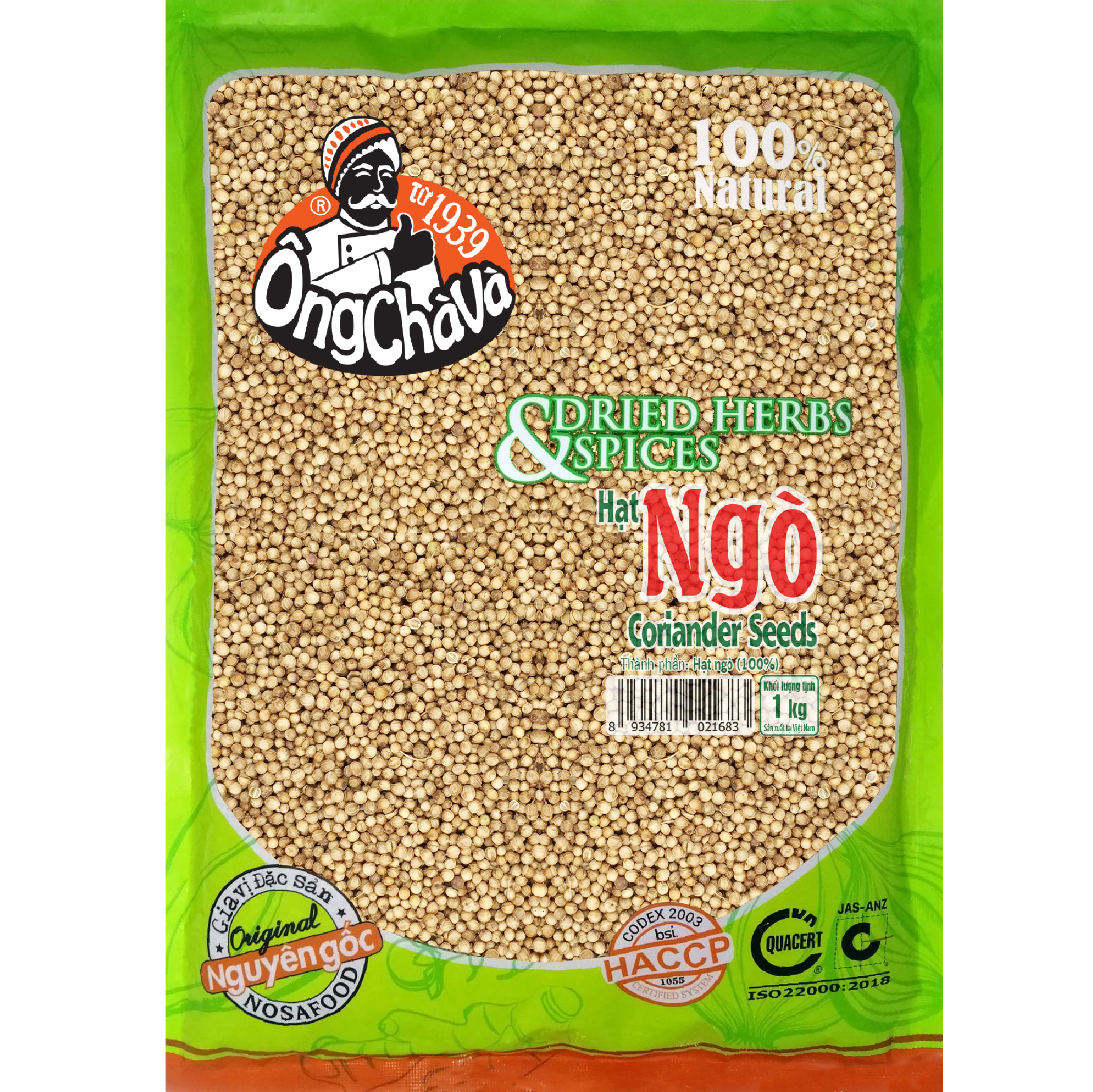  Hạt Ngò 1kg 