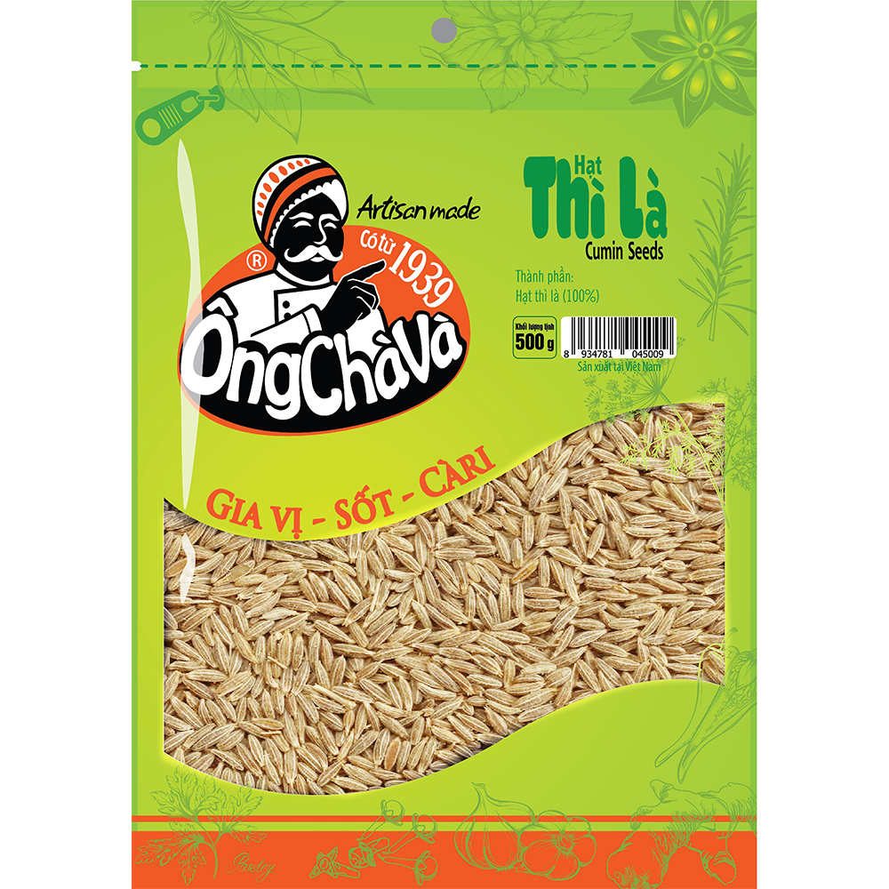  Hạt Thì Là Ai Cập Ông Chà Và 500g (Cumin Seeds) 
