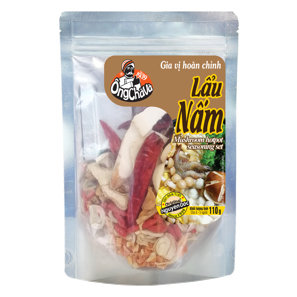  Gia Vị Lẩu Nấm Hoàn Chỉnh 110gr 