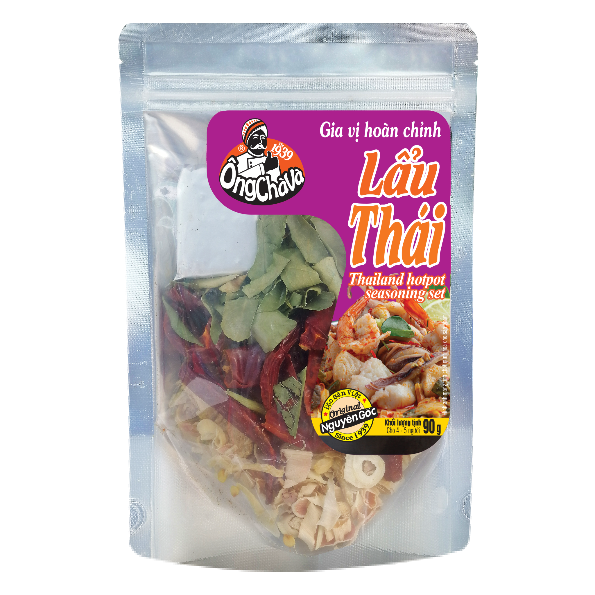  Gia Vị Lẩu Thái Hoàn Chỉnh 90g 