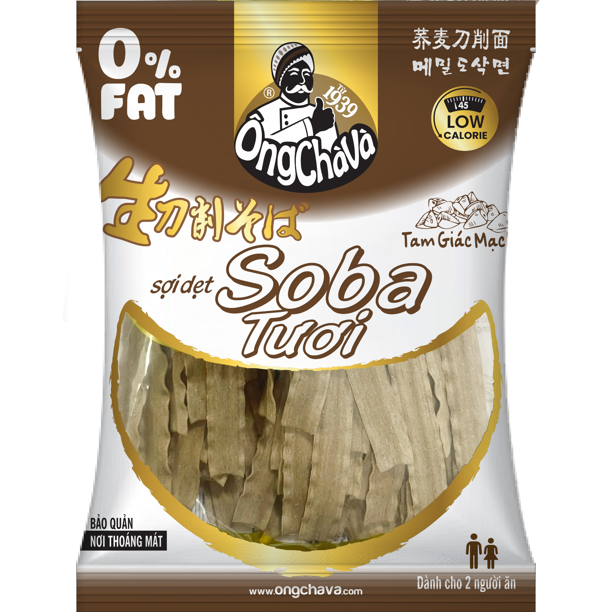  Mì Soba Tươi Sợi Dẹt 150g 