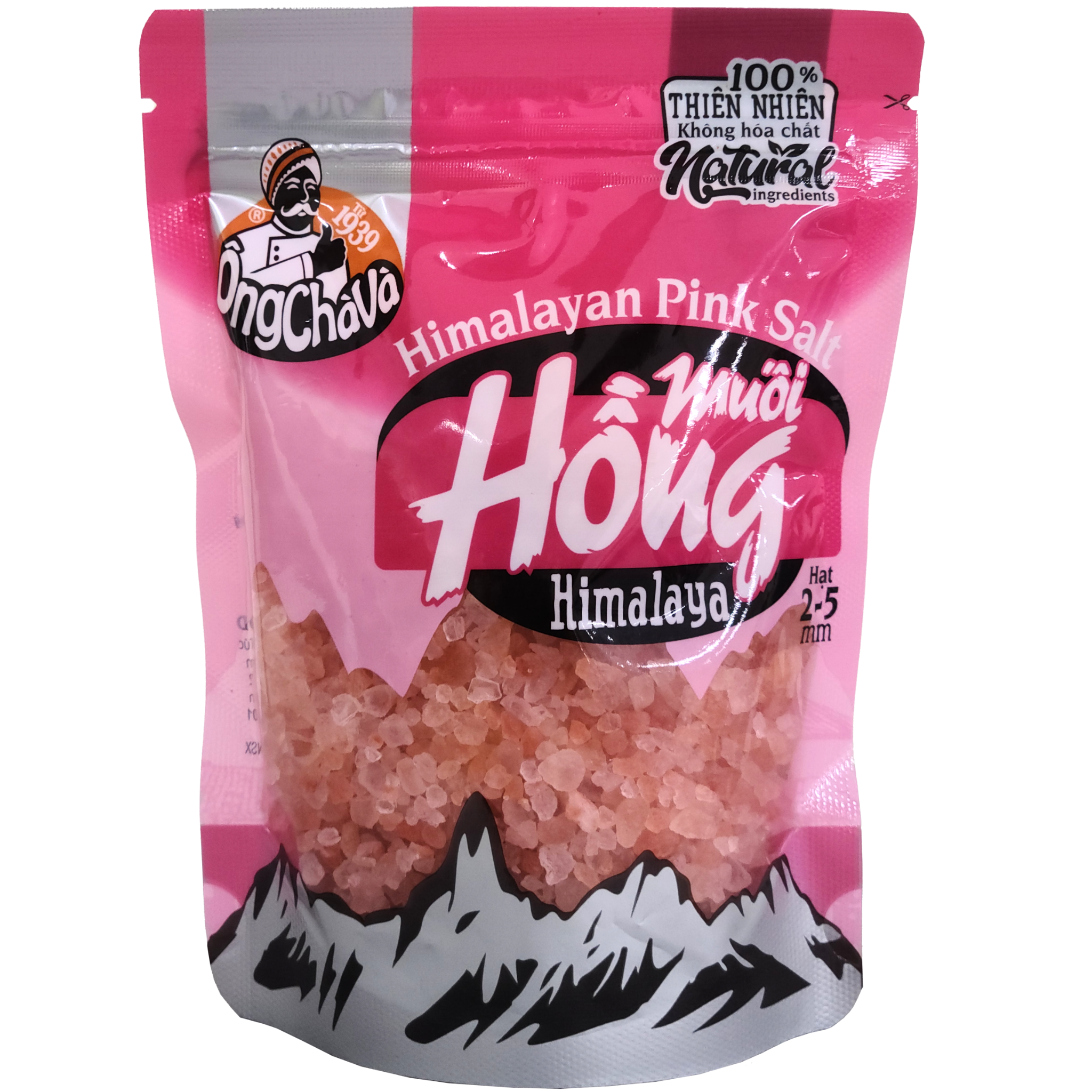  Hymalaya Pink Salt 325 gram(size 2mm-5mm) 