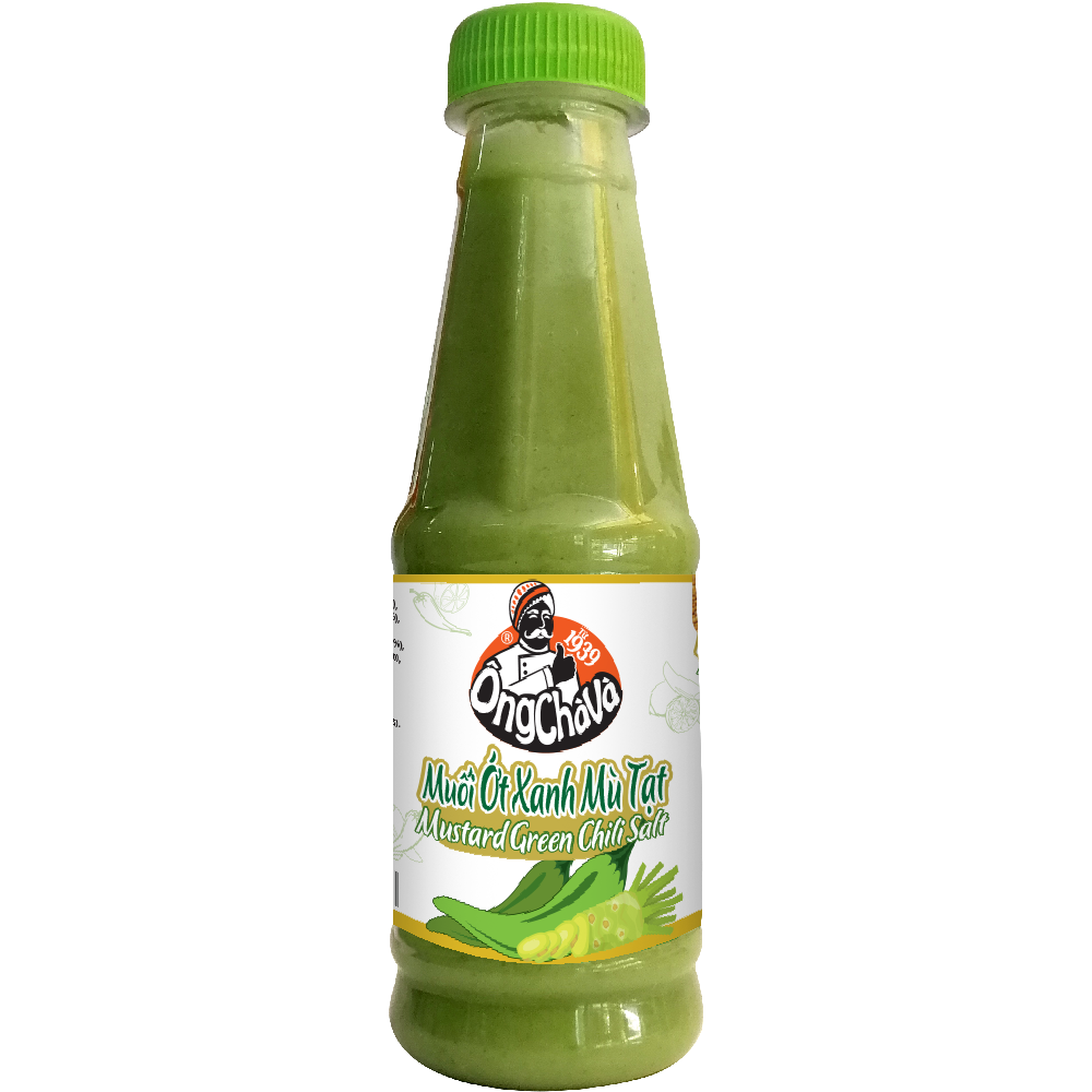  Muối Ớt Xanh Mù Tạt 235gr 