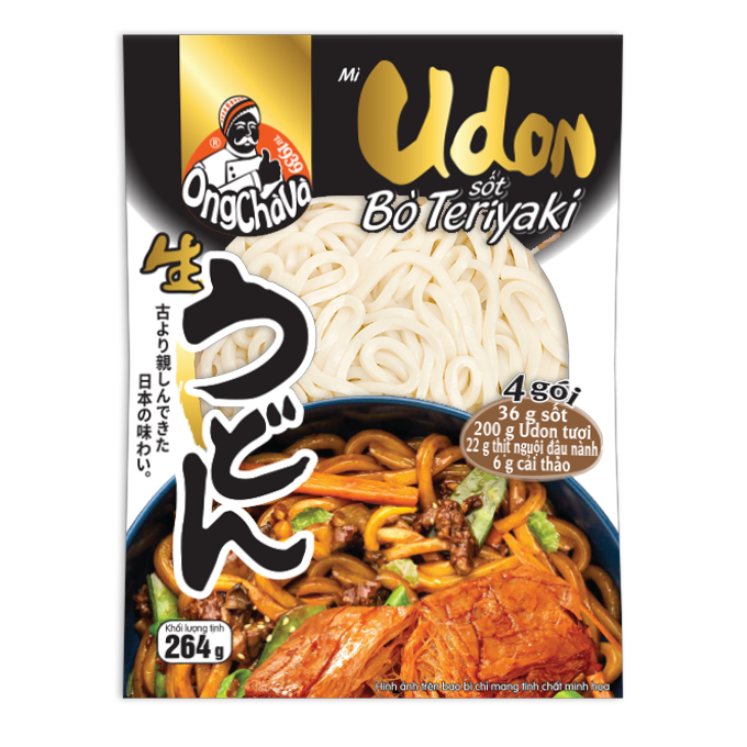  Mì Udon Sốt Bò Teriyaki 264g 