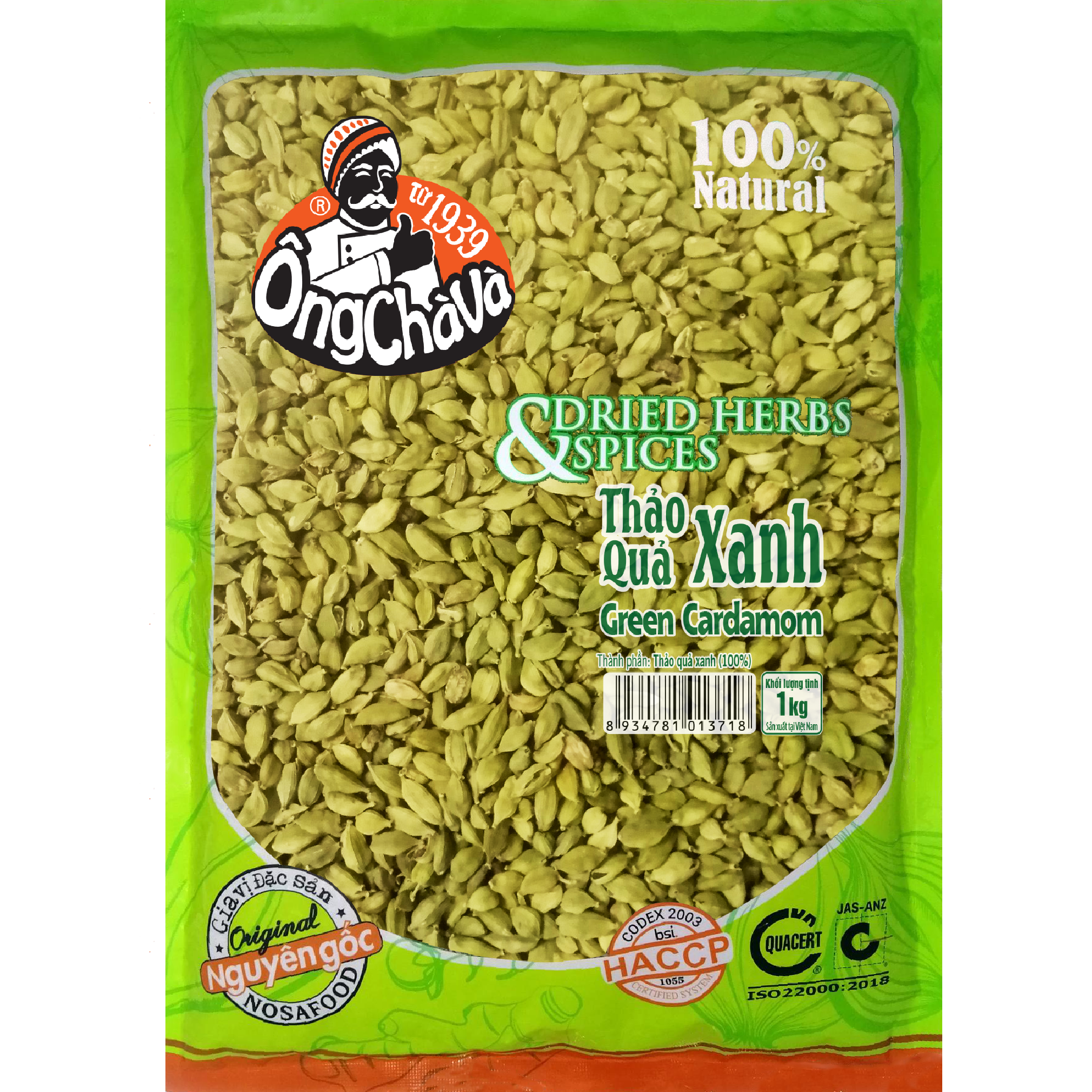  Thảo Quả Xanh 1kg 