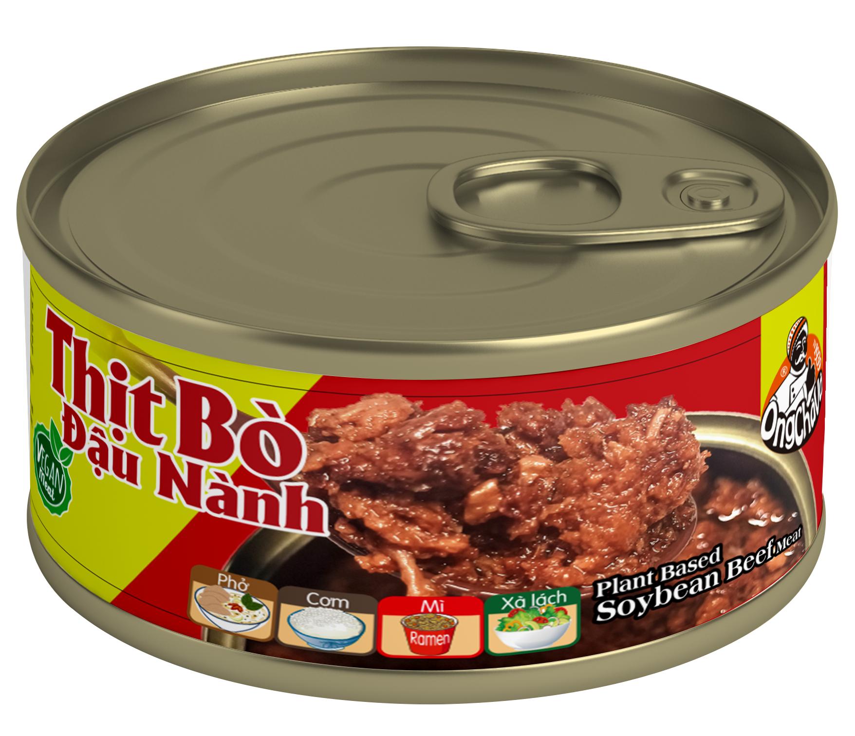  Plant Based Soybean Beef Meat 185gr 