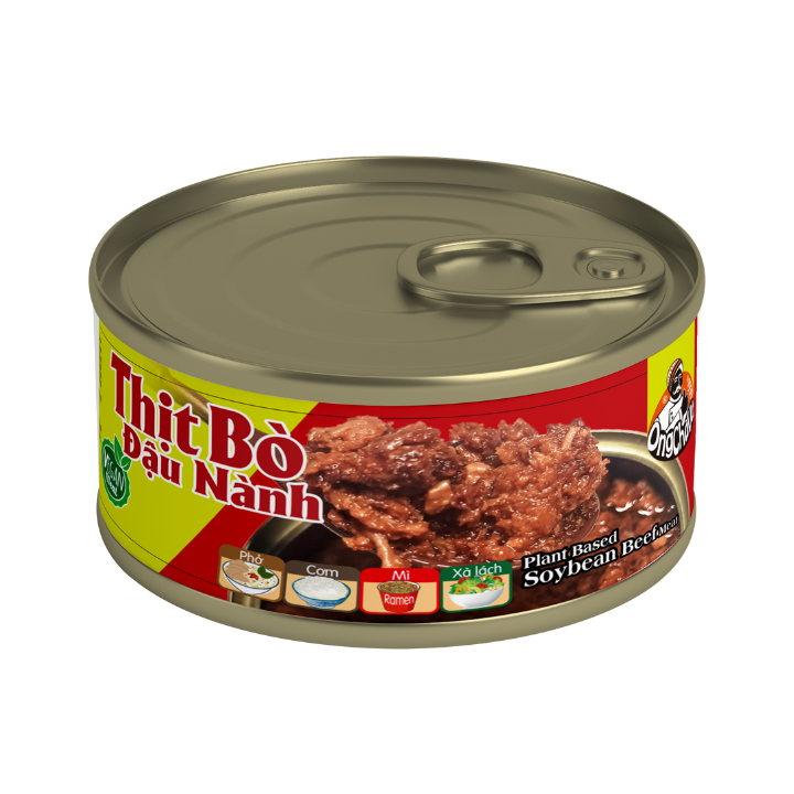  Thịt Bò Đậu Nành Chay 185gr 