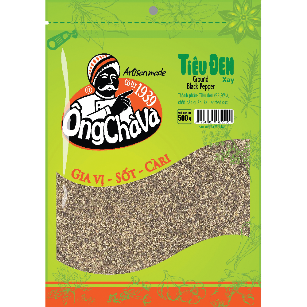  Tiêu Đen Xay 500g 