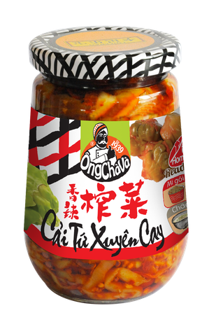  Sichuan Zha Cai - Hot/Spicy 338 gram 