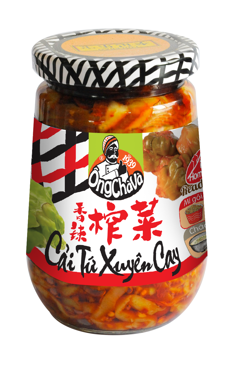  Cải Tứ Xuyên Cay 338g 
