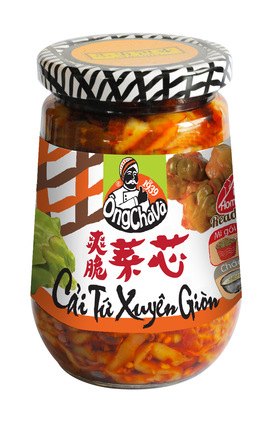  Cải Tứ Xuyên Giòn 338g 