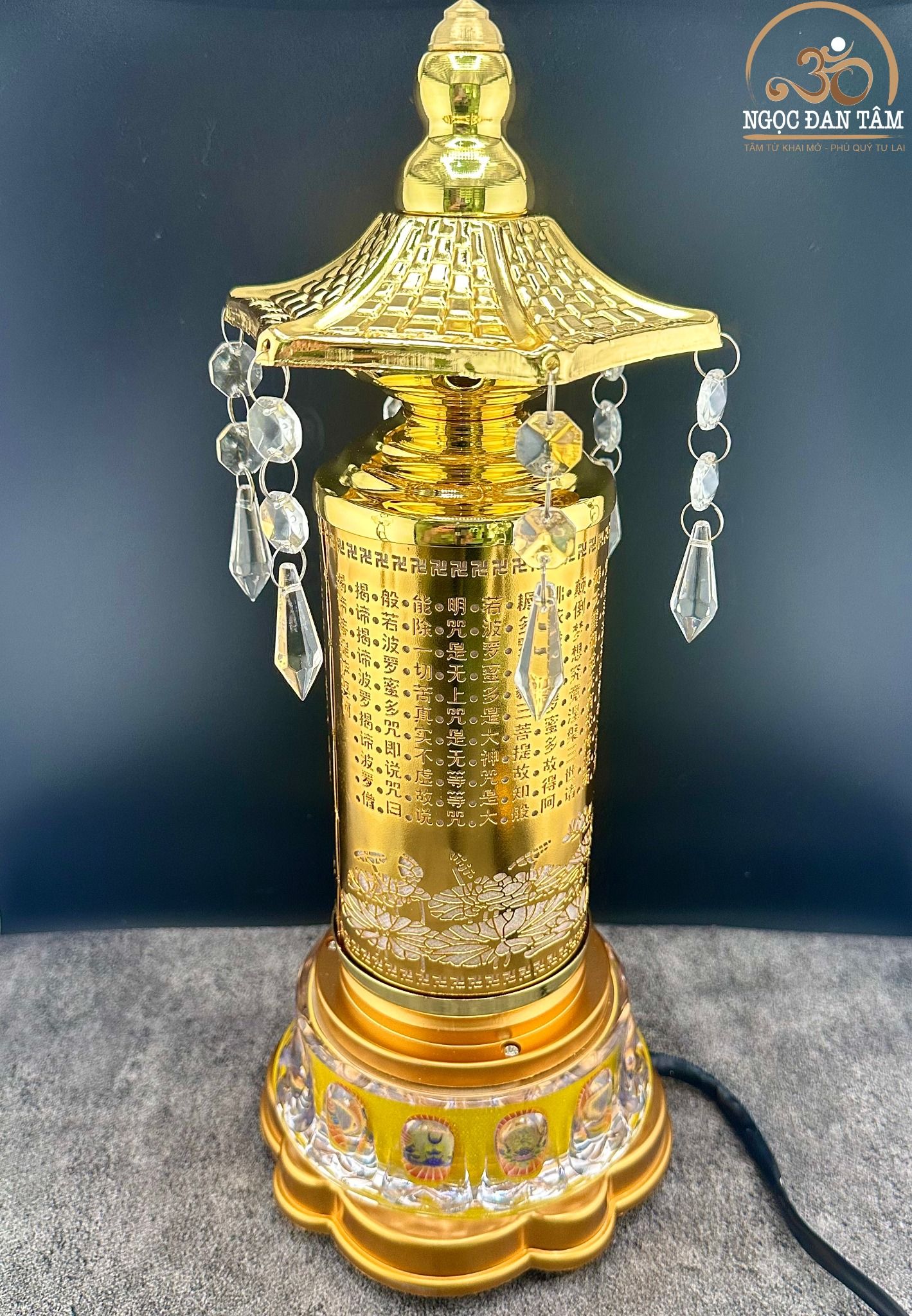  Đèn Thờ Đổi Màu Có Nhạc Kinh 