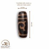  Dzi Tara Xanh 30x13mm 