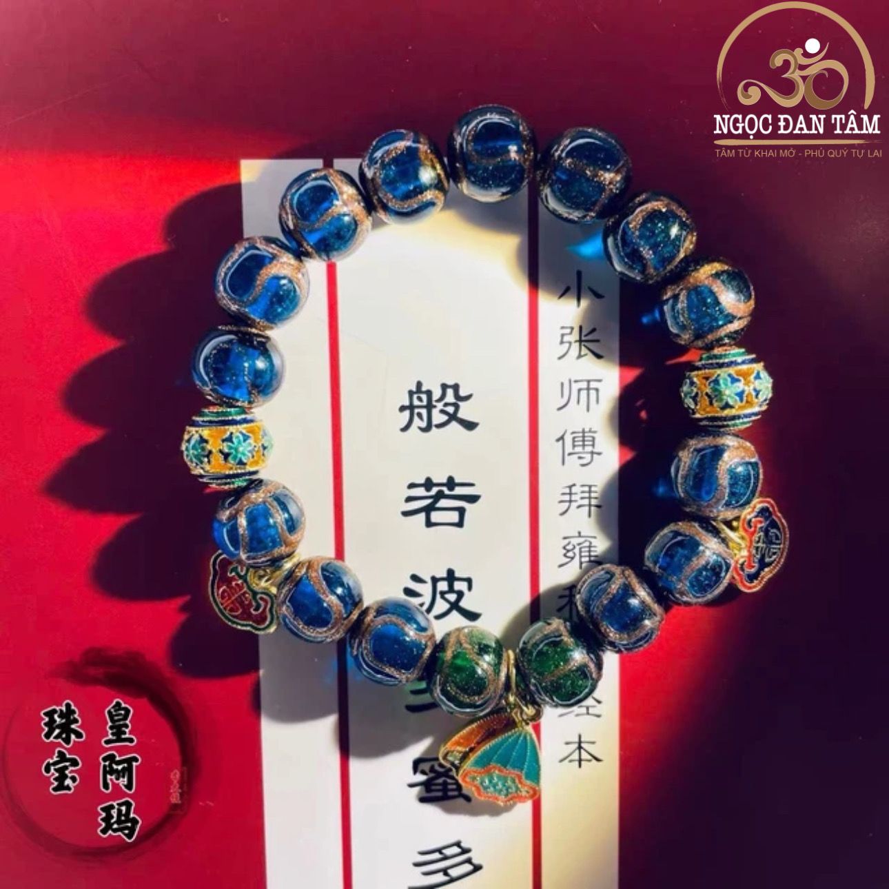  Vòng Tay Đá Lưu Ly Châu Âu 