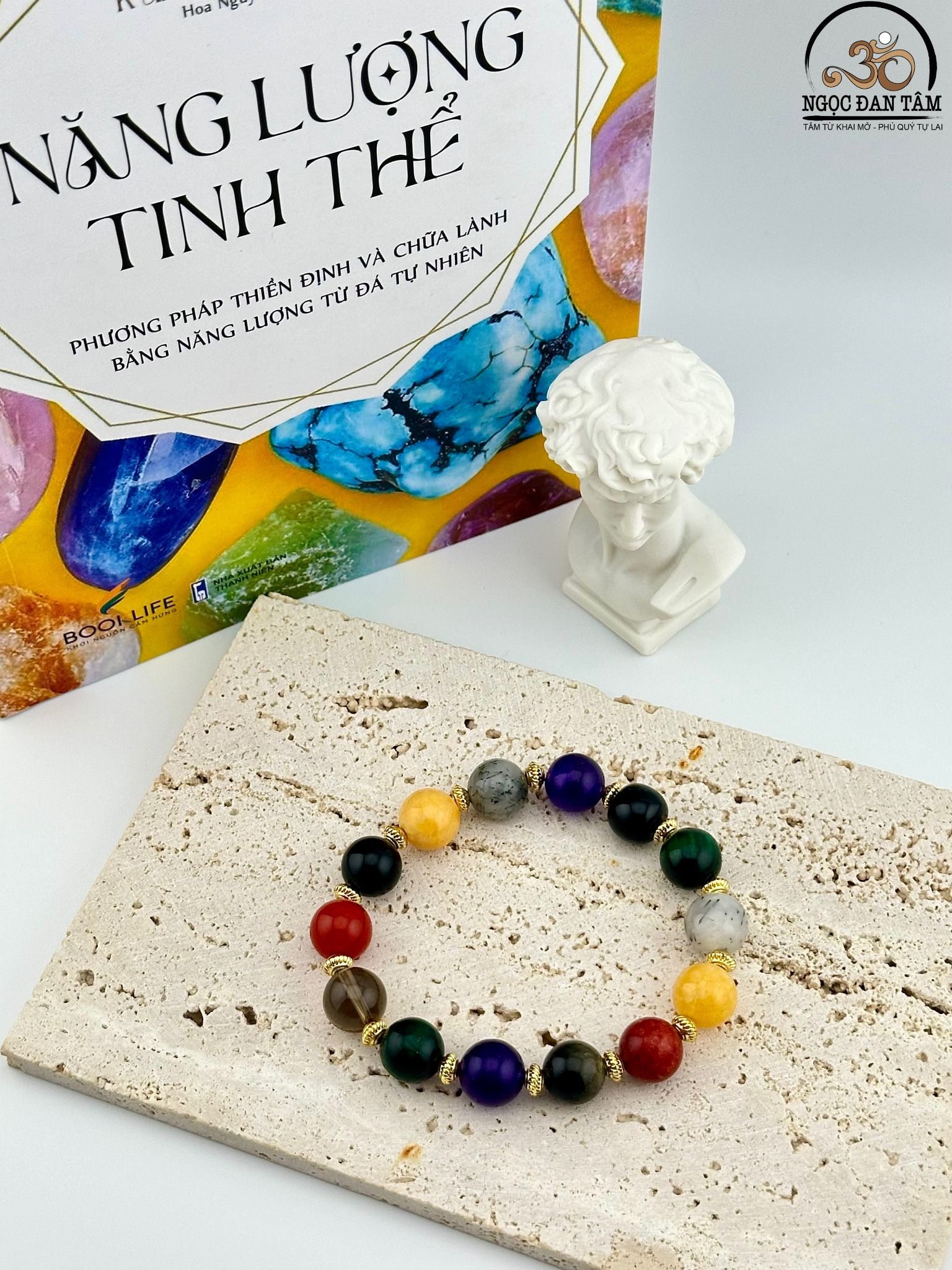  Vòng Tay Đá Lưu Ly Đa Sắc 