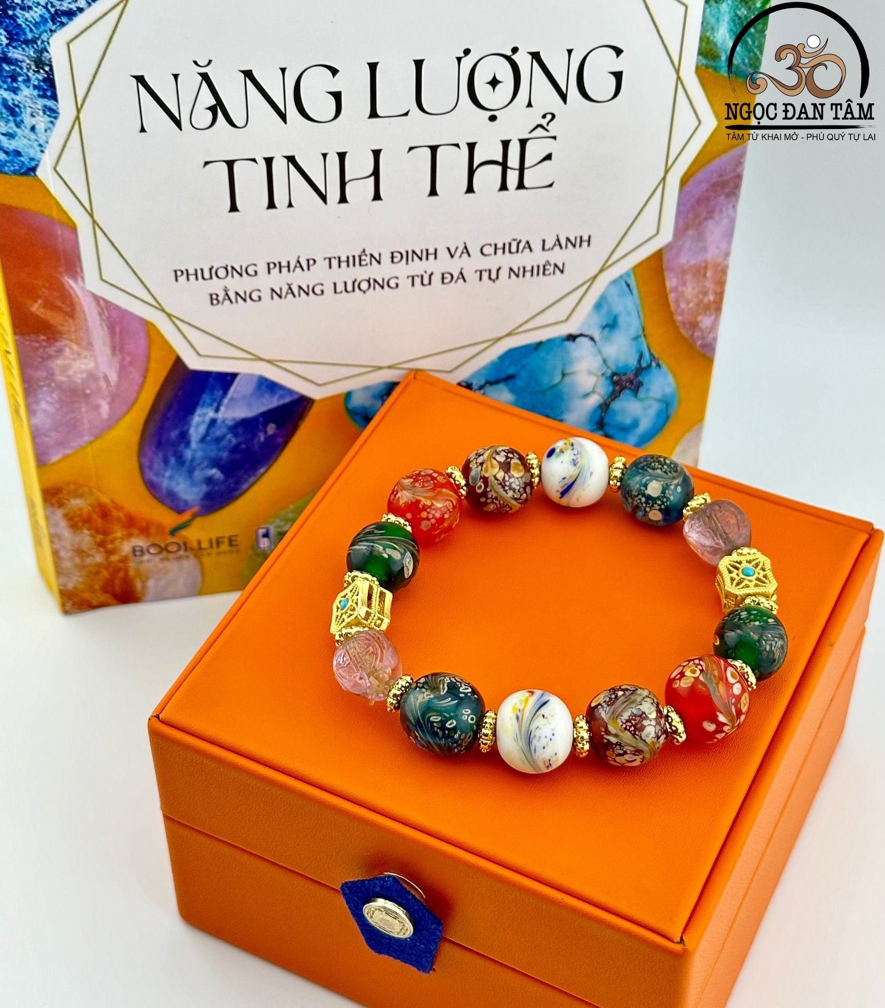  Vòng Tay Đá Lưu Ly Châu Âu 