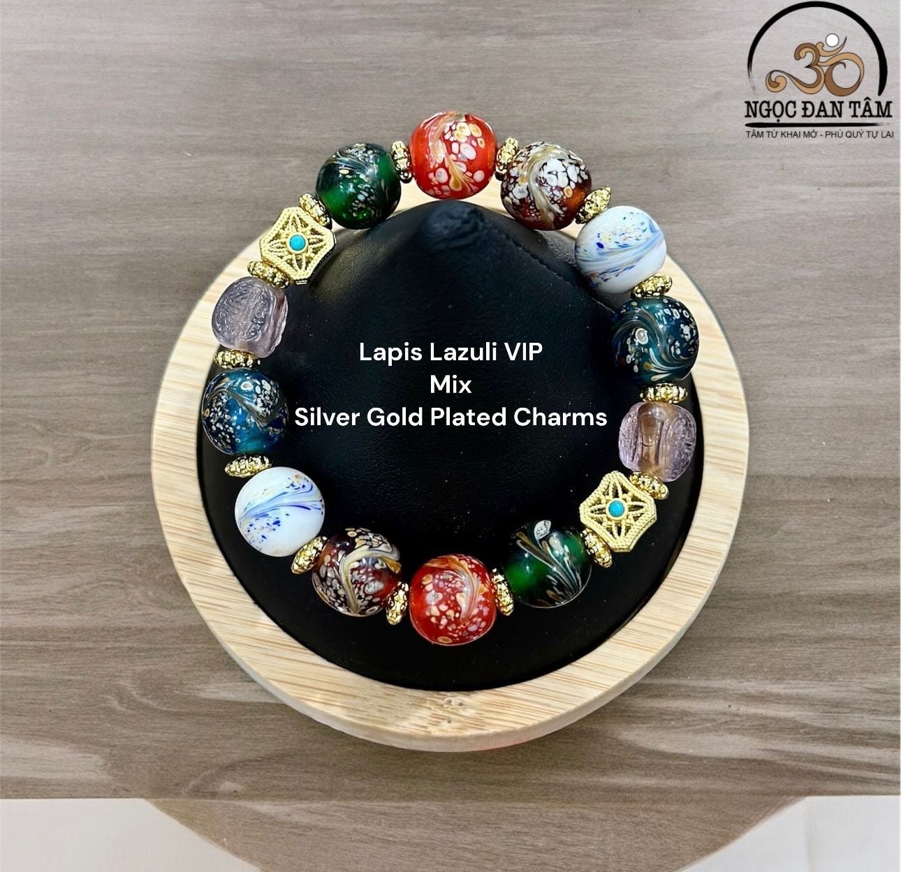  Vòng Tay Đá Lưu Ly Châu Âu 