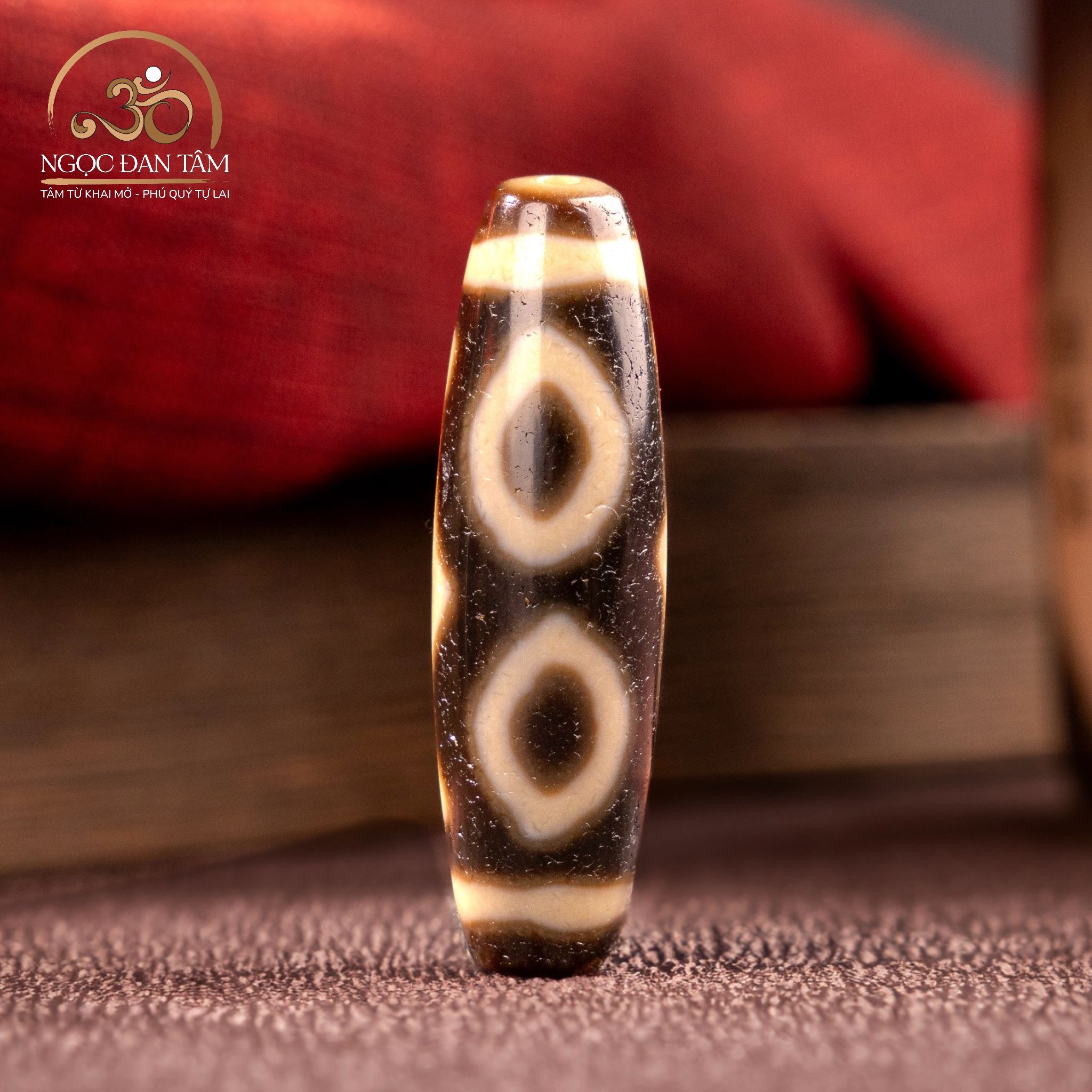  Dzi 3 mắt 42x11mm 