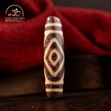  Dzi kim cương 2 mắt 54x14mm 