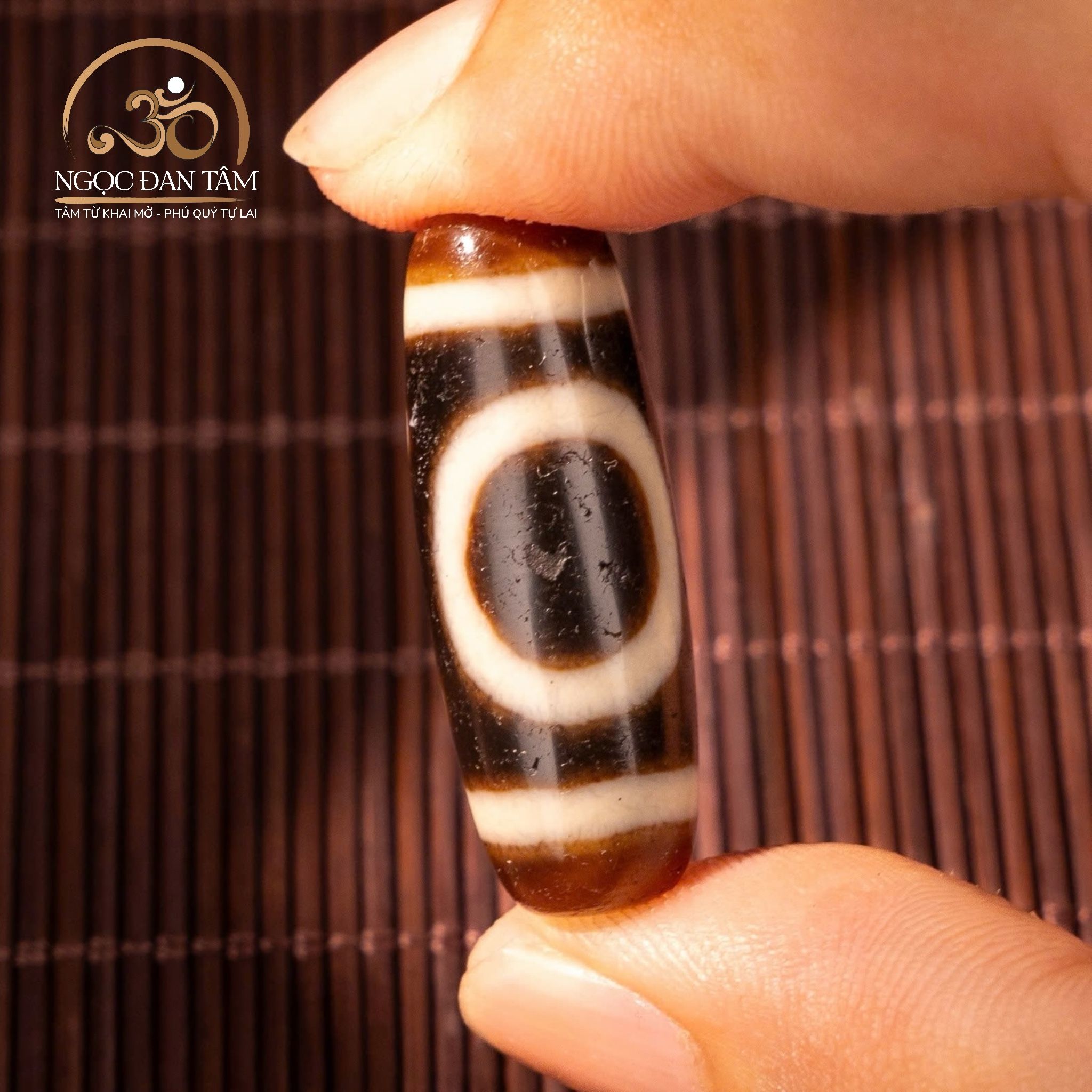  Dzi thiên địa 30x11mm 