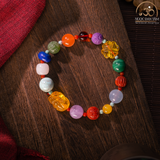  Vòng Tay Đá Lưu Ly Đa Sắc 