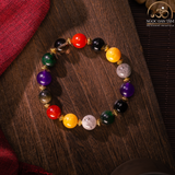  Vòng Tay Đá Lưu Ly Đa Sắc 