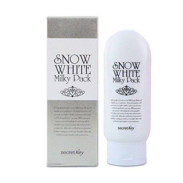  D17 - Kem dưỡng trắng Snow White Milky Pack Secret Key 200g 