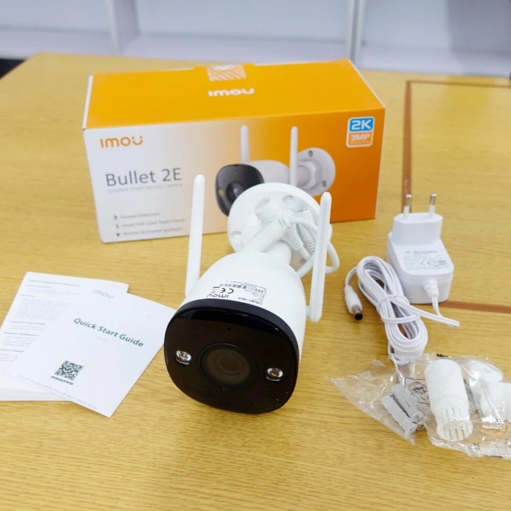 Camera Imou F32FP 3MP Ngoài Trời, Độ Phân Giải 2K - Có Màu Ban Đêm