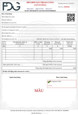  Sa Trung Kim - Hóa đơn điện tử ngũ hành Hilo Invoice - HIN 300 - HIN 500 - HIN 1000 - HIN 5000 - HIN 10000 
