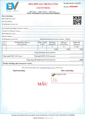  Trường Lưu Thủy - Hóa đơn điện tử ngũ hành Hilo Invoice - HIN 300 - HIN 500 - HIN 1000 - HIN 5000 - HIN 10000 