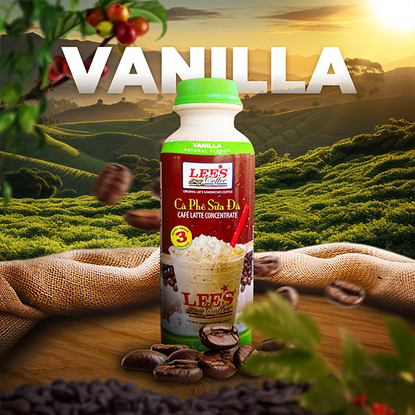  CÀ PHÊ SỮA ĐÁ VỊ VANILLA LEE'S COFFEE 