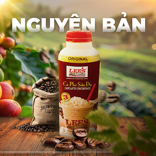  CÀ PHÊ SỮA ĐÁ NGUYÊN BẢN LEE'S COFFEE (ORIGINAL) 